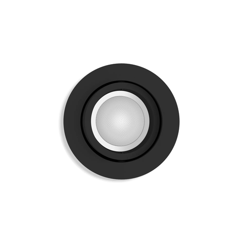 Philips Hue Centura inbouwspot White and Color - rond - Zwart, afbeelding 2