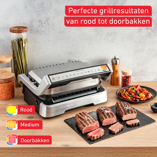 Tefal OptiGrill 4in1 GC776D contact grill – image 4