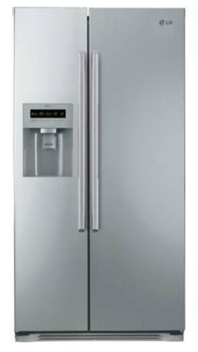 LG GS3159AVHV side-by-side refrigerator Freestanding