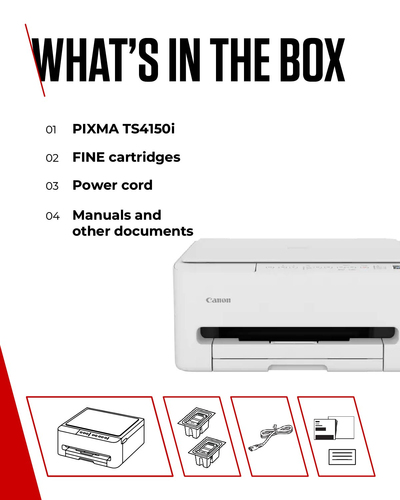 Canon Pixma TS4150i 3-in-1 Wireless Colour Inkjet Printer 7181C008 - image 7