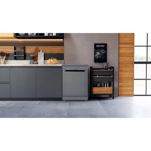 Hotpoint H2FHL626XUK Full Size Dishwasher - Stainless Steel - E Rated, Stainless Steel - image 6