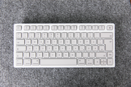 CHERRY TAS KW 7100 MINI BT FOR MAC Wireless DE-Layout weiß, afbeelding 9