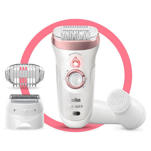 Braun Silk-épil 9 81770436 epilator 40 tweezers White – image 2