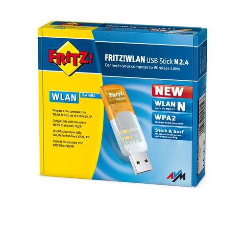 FRITZ!WLAN USB Stick N 2.4 English Edition – image 4