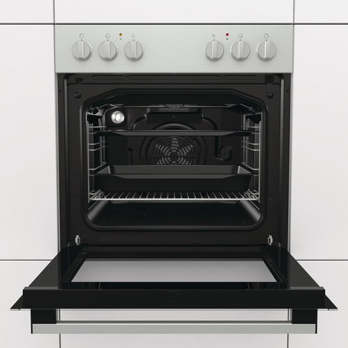 Gorenje BC715E10XK Black, Stainless steel