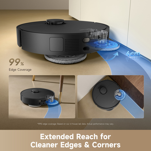 Dreame D30 smart robot vacuum & mop - Black – image 4