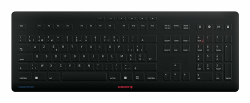 Contour Design JK-8552BE-2 клавиатура Универсальная Беспроводной RF AZERTY Бельгийский Черный