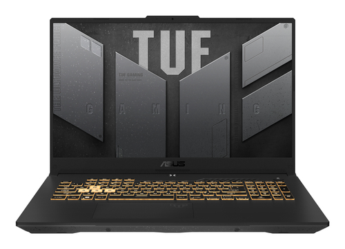 ASUS TUF Gaming F17 FX707ZM-HX011W Intel® Core™ i7 i7-12700H Ноутбук 43,9 cm (17.3") Full HD 16 GB DDR5-SDRAM 1 TB Твердотельный накопитель (SSD) NVIDIA GeForce RTX 3060 Wi-Fi 6 (802.11ax) Windows 11 Home Серый