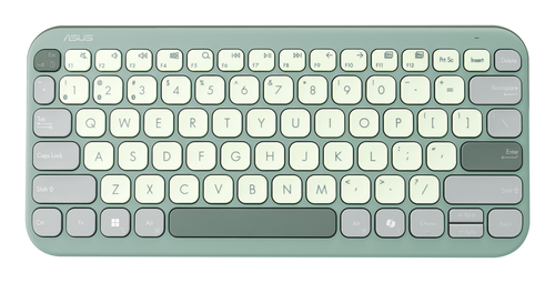Asus Marshmallow KW100 Wireless Keyboard - Green Tea Latte, Green - image 1