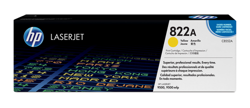 HP 822A Yellow Original LaserJet Toner Cartridge