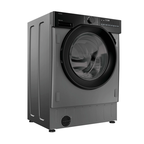 Haier Series 6 BHA6S69M6DB9RJ80 Integrated WiFi-enabled 9 kg 1600 Spin Washing Machine, Silver/Grey,Black - image 2