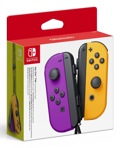 Nintendo Switch Joy-Con set Neon Paars/Neon Oranje
