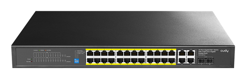 Cudy 24-GbE PoE+ Switch with 2 Uplink SFP
