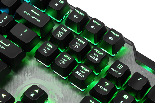MSI UK VIGOR GK50 ELITE Mechanical Gaming Keyboard 'UK-Layout, KAILH Box-White Switches, Per Key RGB Light LED Backlit, Tactile, Floating Key Design, Water Resi – image 5