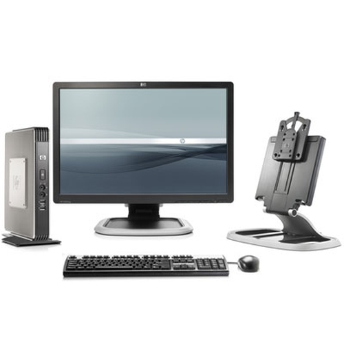 HP t5730w + L2245wg + Integrated Work Center Stand