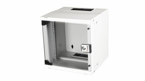 Equip Serverbehuizing 10" 09U 300mmx300mm, RAL9005 zwart (pallet zending)