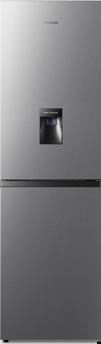 Hisense RB327N4WCE 50/50 Fridge Freezer - Stainless Steel - image 2