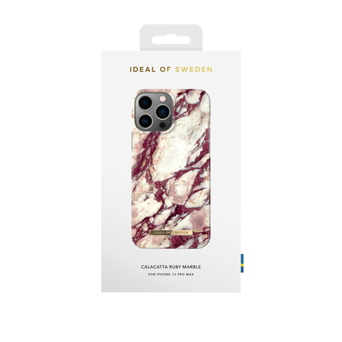 iDeal of Sweden Printed Case iPhone 12PM/13PM Calacatta Ruby Mb – image 1