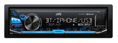 JVC KD-X341BT car media receiver Black Bluetooth