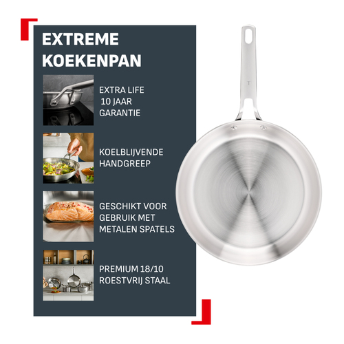 Tefal Extreme koekenpan 28 cm – Foto 2 van 10