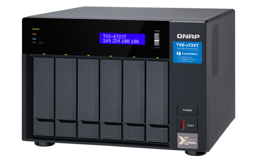 QNAP TVS-672XT NAS Tower Intel® Core™ i3 – image 7