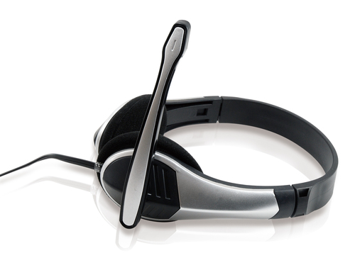 Equip 245300 headphones/headset Wired Head-band Calls/Music Black, Silver – image 3