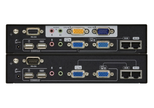 ATEN CE775 AV extender AV transmitter & receiver Black – image 3