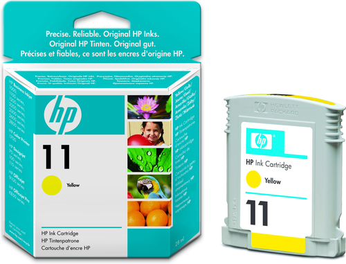 HP Cartucho de tinta amarilla HP 11