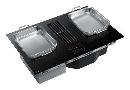 Samsung CC90H84JADUR Inductie kookplaat Zwart, afbeelding 7