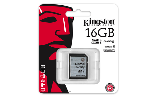Kingston Technology Class 10 UHS-I SDHC 16GB – image 2
