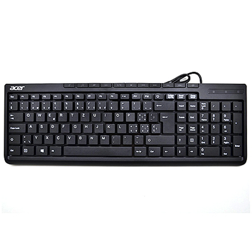 Acer KB.USB0B.368 keyboard USB QWERTZ Czech Black