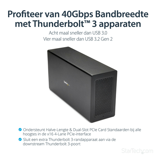 StarTech.com TB31PCIEX16 - Thunderbolt 3 PCIe uitbreiding, afbeelding 8