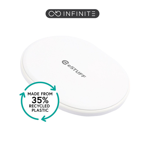 eSTUFF ES638003 mobile device charger Smartphone White USB Wireless charging Indoor