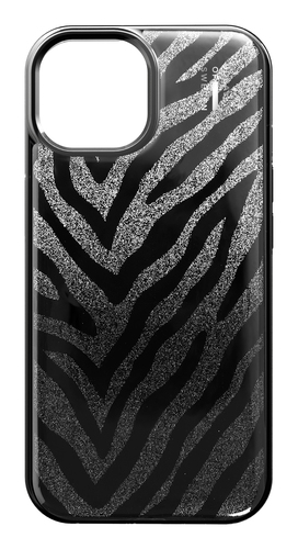 iDeal of Sweden Clear Case iPhone 13 / 14 / 15 / 16e / 17e Zebra Mystique