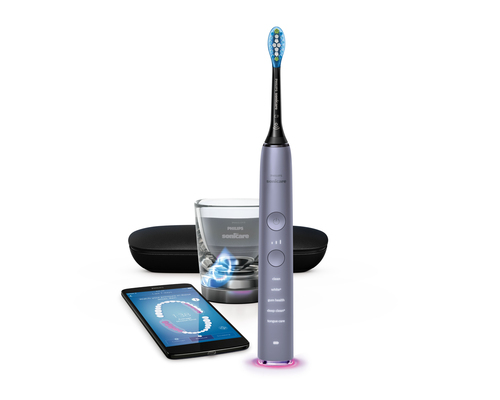 Philips HX9903/49 electric toothbrush Adult Sonic toothbrush Silver – image 1