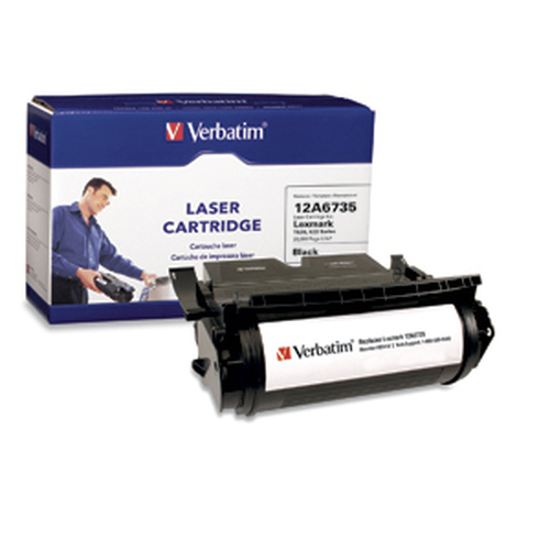 Verbatim Lexmark 12A6735 Replacement Laser Cartridge
