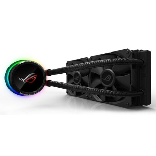 ROG RYUO 240 ENFRIAMIENTO LIQUIDO ASUS ROG RYUO 240 PANTALLA OLED AURA SYNC RGB VENTILADORES 120MM UPC 