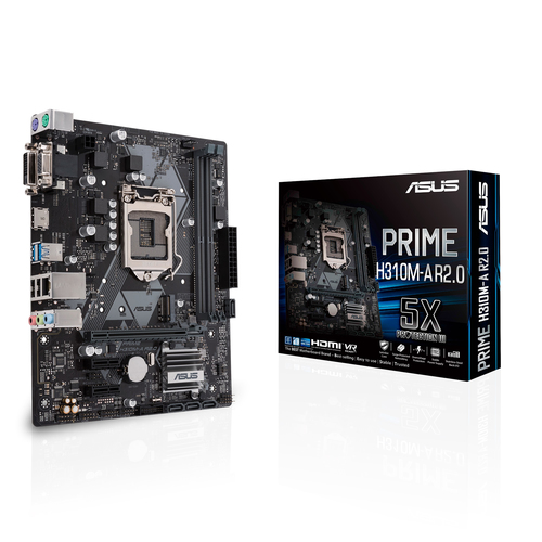ASUS PRIME H310M-A R2.0 Intel H310 LGA 1151 (pesa H4) Mikro ATX