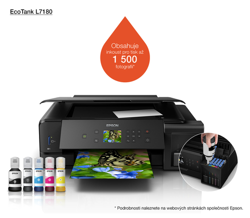 Epson EcoTank L7180 Inkjet A3 5760 