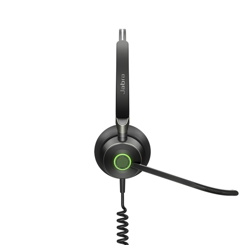 Jabra Engage 50 Wired Over-the-head Stereo Headset - Binaural - Supra-aural - 32 Ohm - 20 Hz to 20 kHz - 120 cm Cable - No