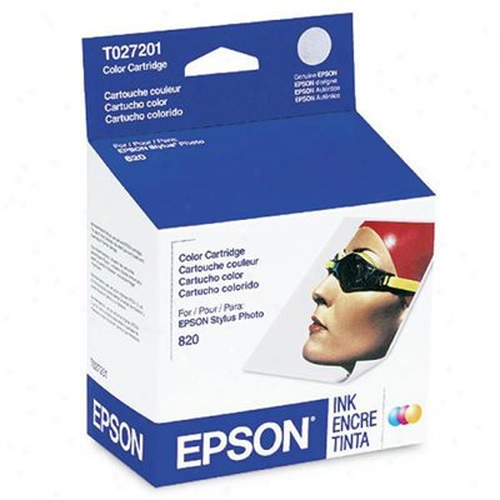 Epson T027201-AL ink cartridge 1 pc(s) Original Cyan, Magenta, Yellow