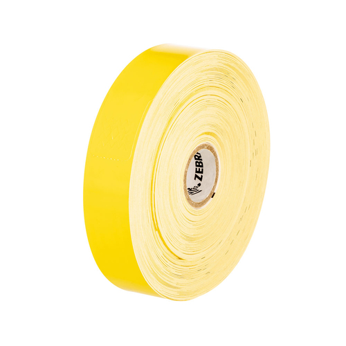 Zebra 10012712-2 etiqueta de impresora Amarillo Etiqueta para impresora autoadhesiva