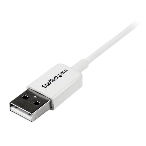 StarTech.com 0.5m White Micro USB Cable Cord - A to Micro B - Micro USB Charging Data Cable - USB 2.0 - 1x USB A Male, 1x USB Micro B Male (USBPAUB50CMW) USB-kabel 0.5m Hvid – billede 2