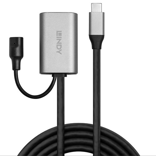 Lindy USB 3.1 Aktiv-verleng Type C/C M/F 5m, afbeelding 2