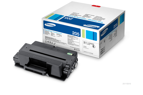 Original Samsung Mlt-D205E Black Toner Cartridge - image 2