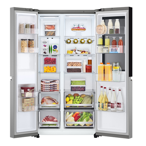 LG GSVV80PYLL side-by-side refrigerator Freestanding – image 2