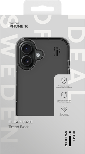 iDeal of Sweden Clear Case iPhone 16 Tinted Black – image 3