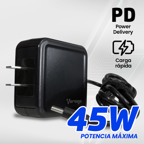 Cargador Vorago AU-501 Tipo C 45W multidispos VORAGO AU-501