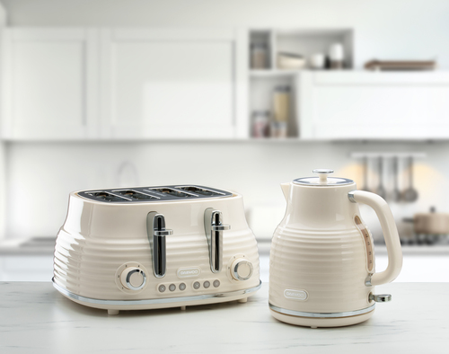 Daewoo SDA2483GE Sienna 4 Slice Toaster in Cream - image 5