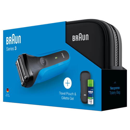 Braun 81703356 men's shaver Foil shaver Black, Blue – image 3
